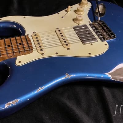 Xotic S-Style Electric Guitar XSC-2 in Lake Placid Blue #1602 image 6