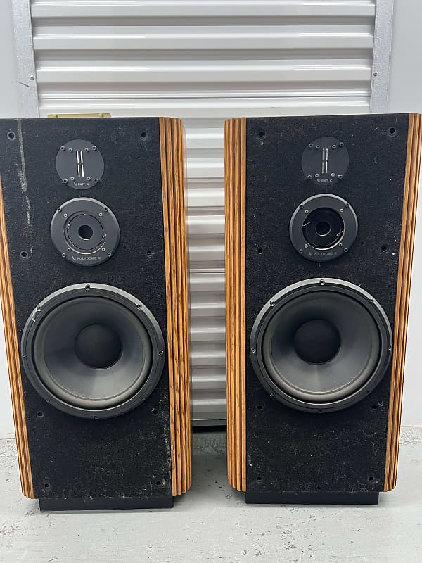 Infinity Kappa 7 - 80s Standing Speakers - Wood | Reverb