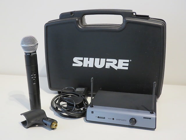 Shure SM58 / UT2 Wireless Microphone and UT4A Receiver