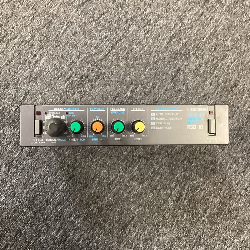 BOSS RSD-10 Digital Sampler Delay Guitar Effect | eBay