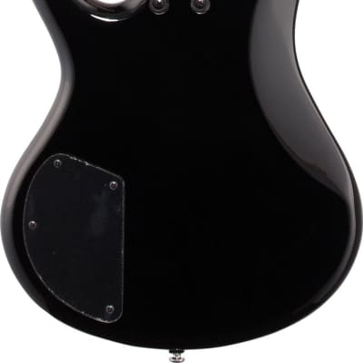 Ibanez GSRM20 Mikro Compact 4-String Bass Guitar, Black image 3