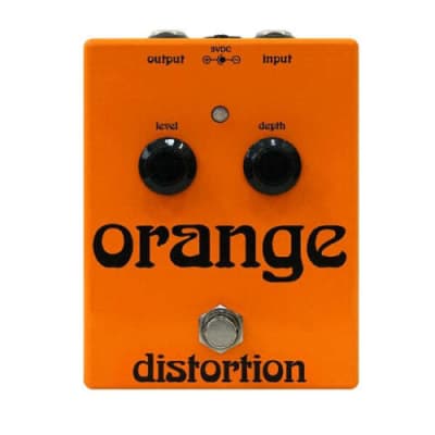 Orange Distortion Effects Pedal - Made in UK image 1