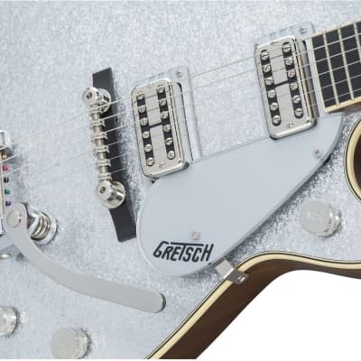 GRETSCH - G6129T-59 Vintage Select 59 Silver Jet with Bigsby  TV Jones  Silver Sparkle - 2401812817 image 3