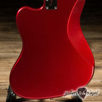 Fano JM6 Oltre Humbucker Maple Fretboard Guitar w/ Gigbag – Candy Apple Red image 8