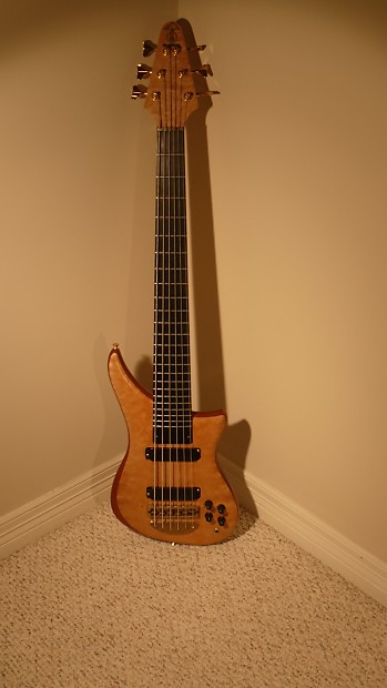 Alembic Electric 6 string bass maple top image 1