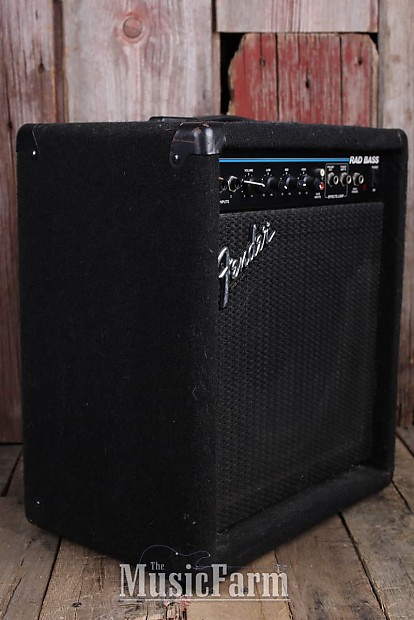 Fender Rad Bass Electric Bass Guitar Amplifier 30 Watt Solid