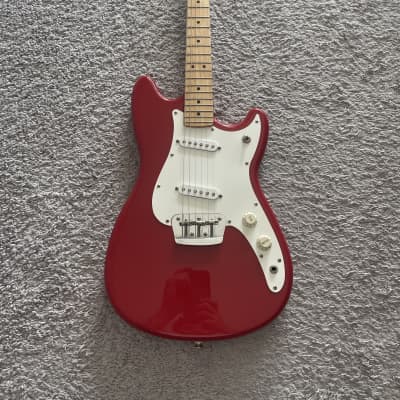 Fender Duo Sonic 1993 Reissue MIM Torino Red Maple Fretboard Vintage Guitar for sale