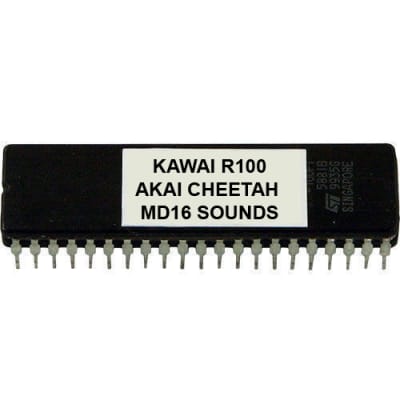 Cheetah MD16 MD-16 Sounds Eprom for KAWAI R100 and R50 drum machine R-100 R-50