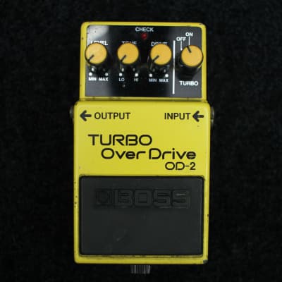 Boss OD-2 Turbo OverDrive (Black Label) 12/1987 image 1