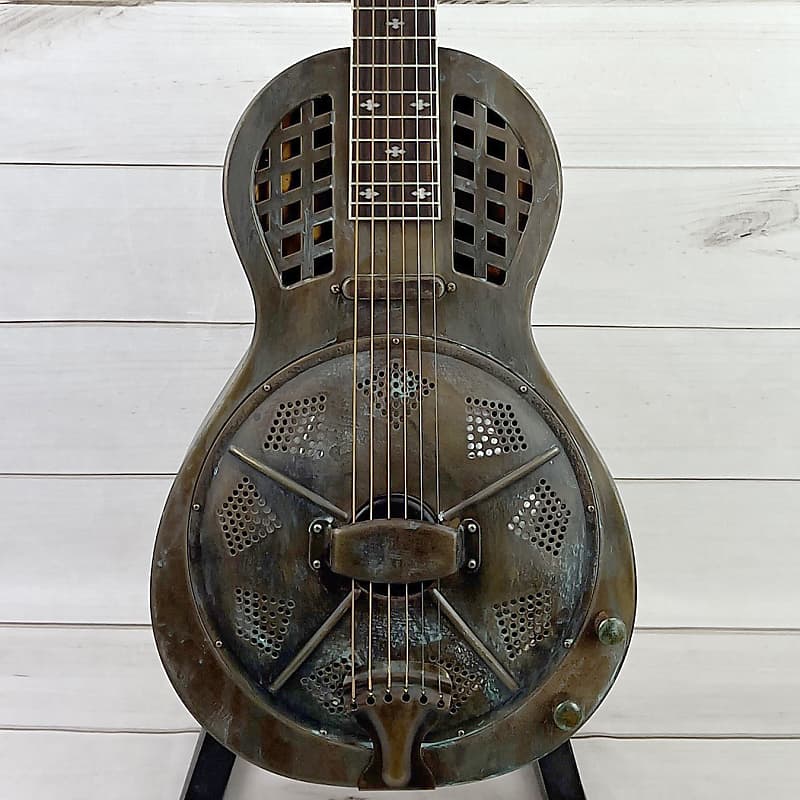 Royall Resonators Parlorizer Brass Body Resonator Guitar Reverb