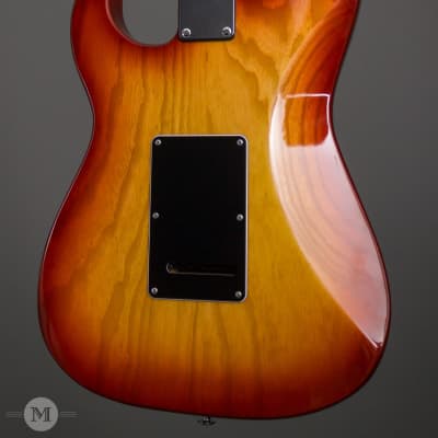 GJ2 Guitars - Glendora NLT -  HSS - Cherry Sunburst - Birdseye Maple Neck - Used image 5