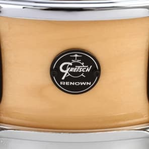 Gretsch Drums Renown Series Snare Drum - 5 x 14-inch - Gloss Natural image 7