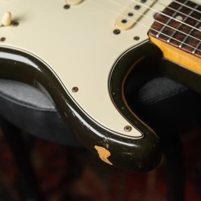 1965 Fender Stratocaster Sunburst Finish w/OHSC image 17