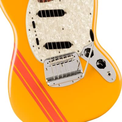 Fender Vintera II 70s Competition Mustang Electric Guitar Rosewood Fingerboard, Competition Orange image 4