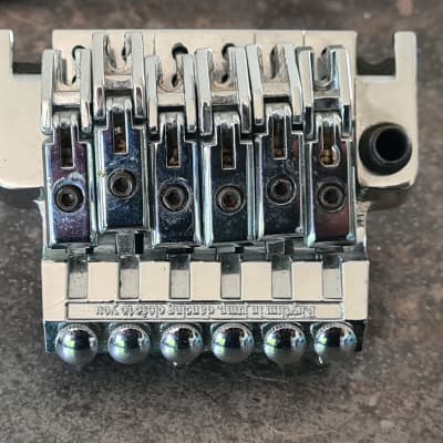 Schaller Germany Lockmeister Floyd Rose Tremolo Bridge, 37mm R2 Nut Satin  Pearl | Reverb UK