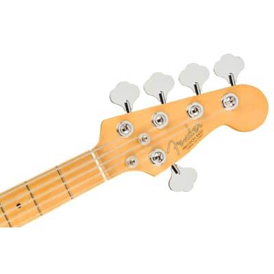 Fender American Professional II Precision Bass V, 5-String, Maple, Miami Blue image 5