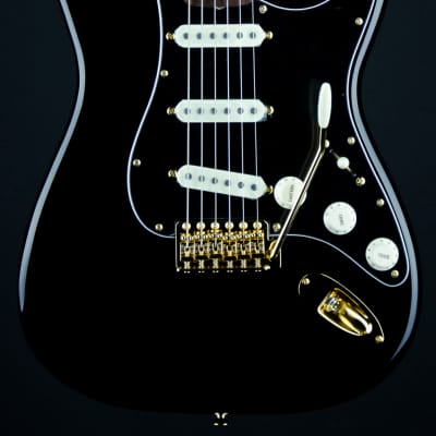 Limited Edition Fender MIJ Midnight Stratocaster Guitar