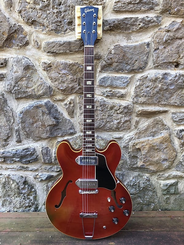 1967 Gibson ES-330 TD Sparkling Burgundy Metallic image 1