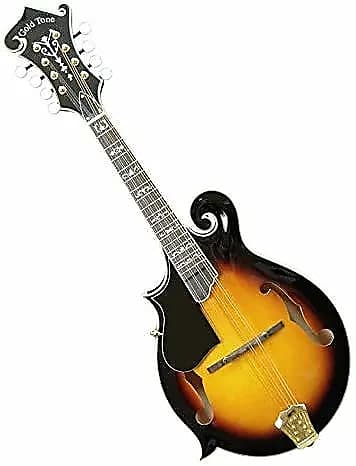 Gold Tone GM-70+/L Professional F-Style Mandolin w/Hard Case | Reverb