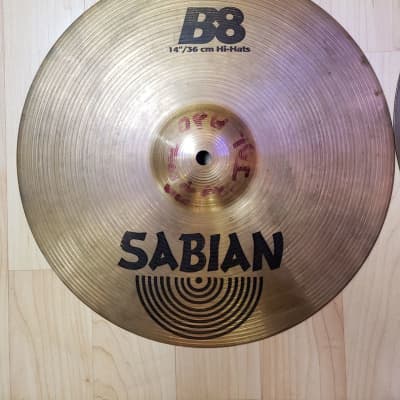 Sabian B8 14" Hi Hat Cymbal (Springfield, NJ) image 2