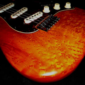 Eric Brown Super Strat 2003 Birds' Eye Maple. ALL HANDMADE. Trades welcome. Beautiful. image 15