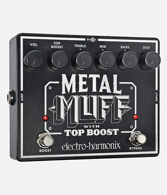 Electro-Harmonix Metal Muff with Top Boost Distortion Pedal image 1