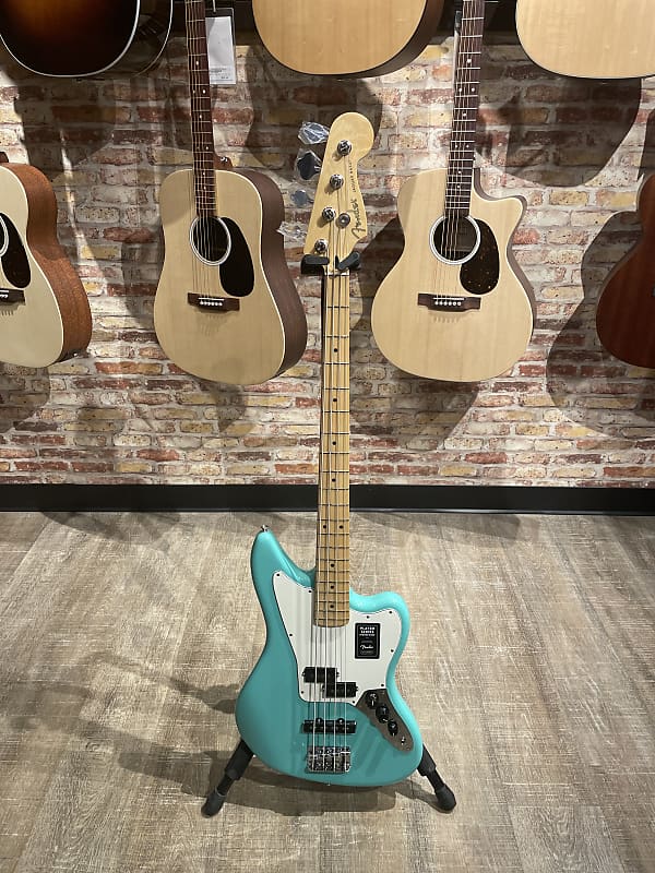 Fender 014-9302-573 Player Jaguar Bass, Maple FB, Sea Foam Green – Easy  Music Center