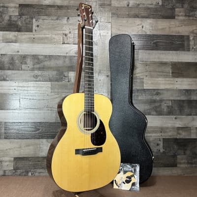 Martin OM-21 Standard Series Acoustic Guitar - Natural w/ Hardshell Case for sale