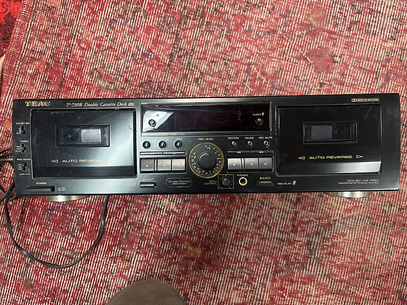 TEAC W-790R 動作品 オートリバース ダブルカセットテープデッキ TEAC W-790R-1 完動