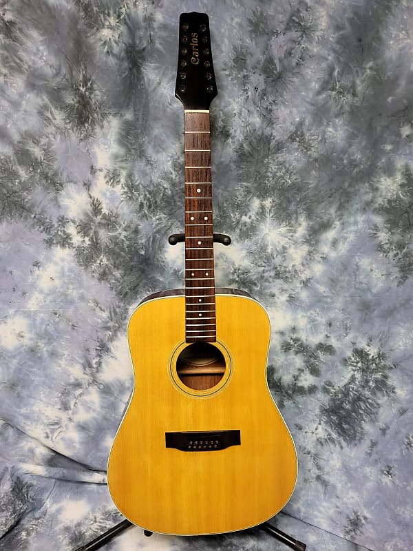 Used 2005 Carlos Model 285 Korea Luthier Repair Project 12 String Guitar U-Fix As is Luthier Parts image 1
