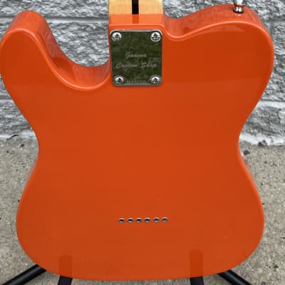 GAMMA Custom Electric Guitar TG24-03, 6-String Delta Star Model, Kona Orange image 7