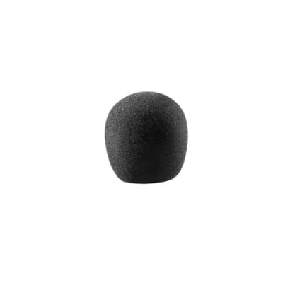 Audio-Technica AT8114 Ball-Shaped Foam Windscreen, Black image 1