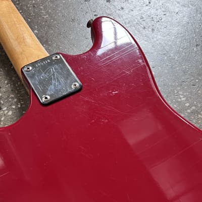 Fender Mustang Bass 1966 - Dakota Red image 13