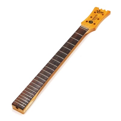 1966 Mosrite The Ventures Model Mark V Vintage Electric Guitar Neck – Rare Original ’66 MK V German Carve Ventures II Part Made in Bakersfield CA (B802) image 5