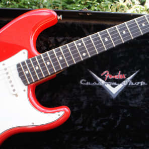 2008 Fender Custom Shop Todd Krause Masterbuilt Mark Knopfler Hot Rod Red 60’s Strat image 11