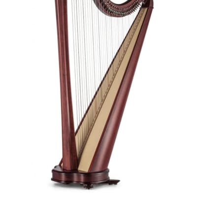 Salvi Hermes Lever Harp Mahogany for sale