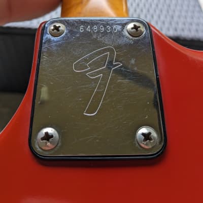 Fender Musicmaster Bass 1972 - 1975 - Dakota Red image 14
