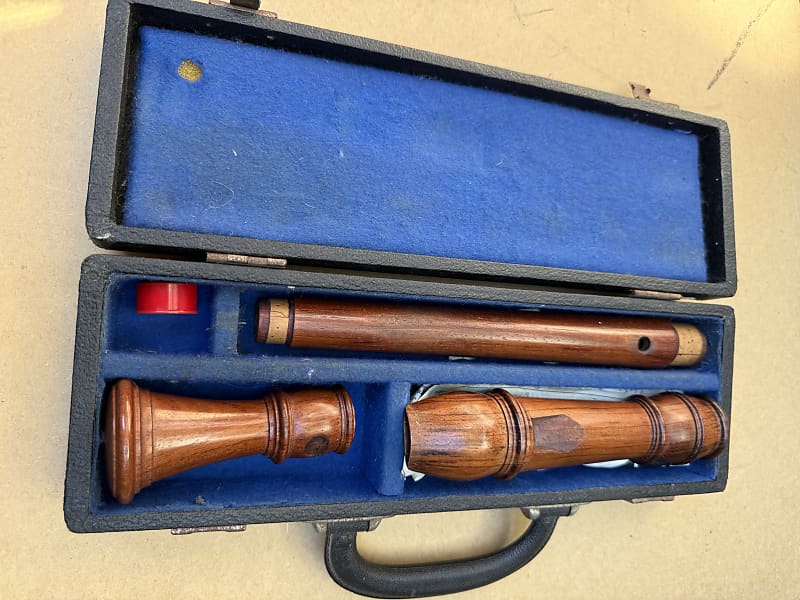 Mollenhauer Vintage Rosewood Soprano Recorder flute image 1