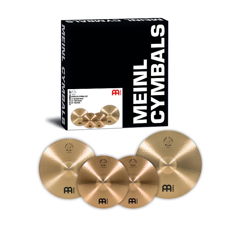 Meinl Pure Alloy Custom Complete Cymbal Set PA-CS2 image 1