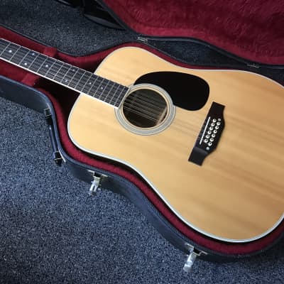 Takamine F400S acoustic 12 string guitar made in Japan September 1980 excellent condition with original hard case image 3