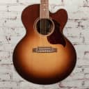 Gibson J-185 EC Acoustic/Electric Guitar Modern Walnut Burst x1053