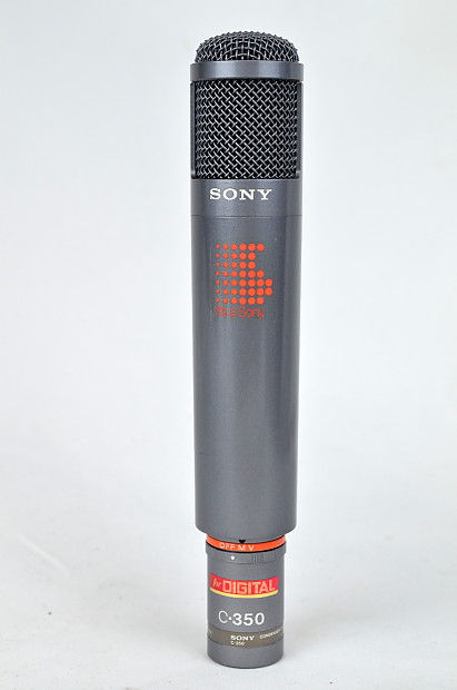 1980 S VINTAGE SONY C 350 CONDENSER MICROPHONE MIC