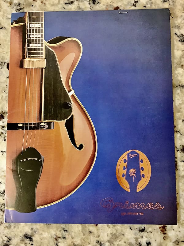 Grimes Guitar Catalog Brochure 1999 Reverb