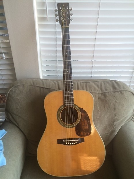 1975 alvarez shop acoustic guitar