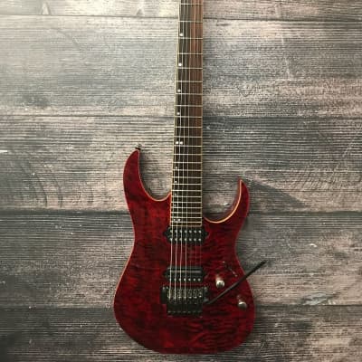 Ibanez RG927QMZ-RDT RG 7-String Electric Guitar Red Desert | Reverb