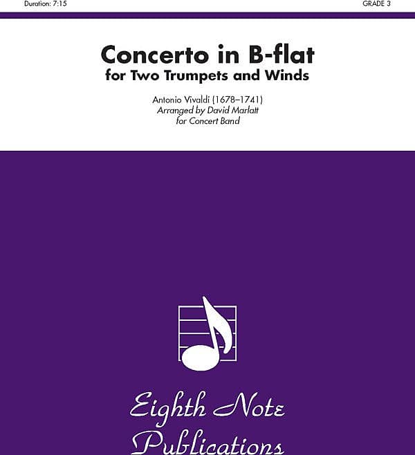 Concerto In B-flat For Two Trumpets And Winds | Reverb