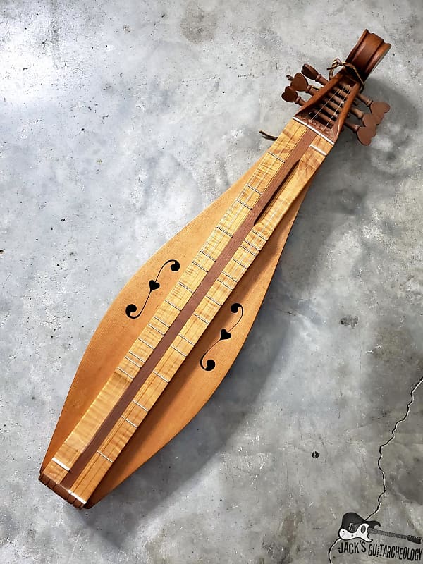 Grand Ole Dulcimer Club "Heart" Appalachian Lap Double Neck Reverb