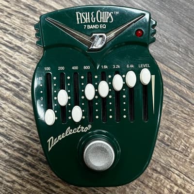 Used Danelectro Fish & Chips 7 Band EQ Pedal TFW323 for sale
