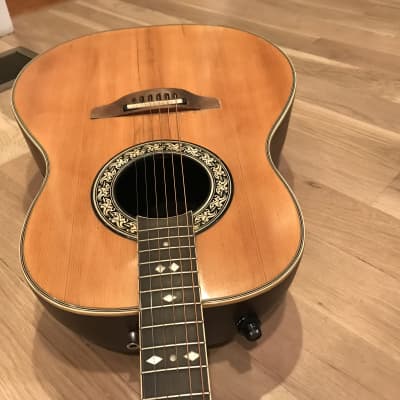 PROJECT Ovation 1617 Vintage Acoustic-Electric w/OHSC | Reverb