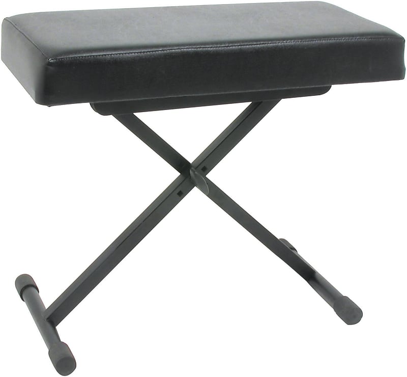 Quik-Lok BX-8 Deluxe Keyboard / Piano Bench with Extra Thick Cushion image 1